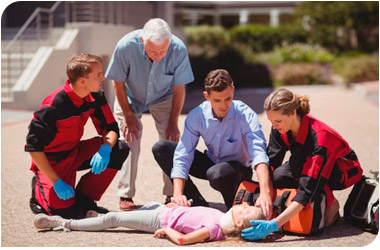 Treinamento e Formação de Brigada de Incêndio e Primeiro Socorros.